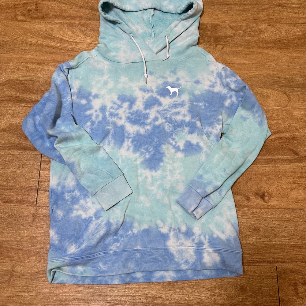 Victoria's Secret Pink Blue Hoodie